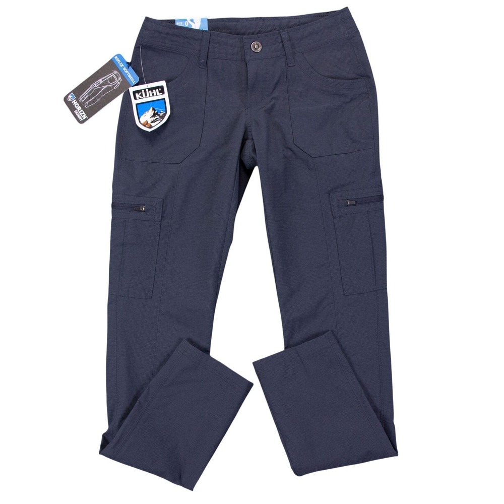 Kuhl Women's Dark Blue Straight Leg Pants NWT Size 0.